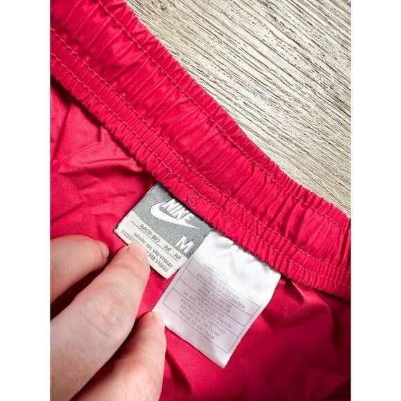 Nike Club Striped Pink Athletic Basic Shorts Medium Womens Active Athletic - Picture 3 of 7